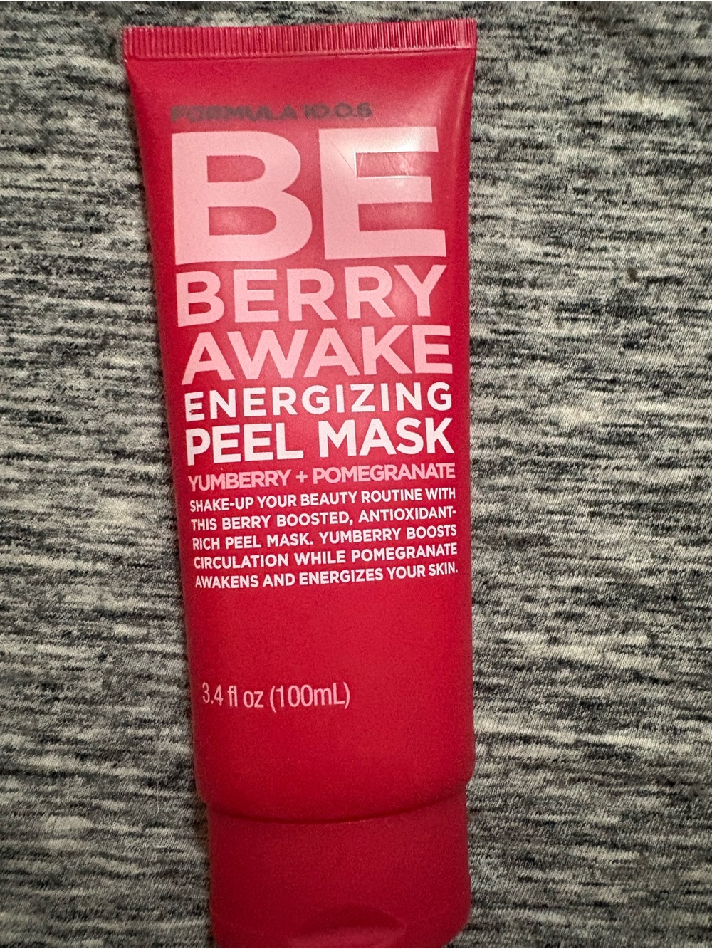 Formula 10.0.6 Berry Awake Energizing Peel Mask - Red